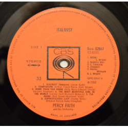 Percy Faith & His Orchestra – Jealousy