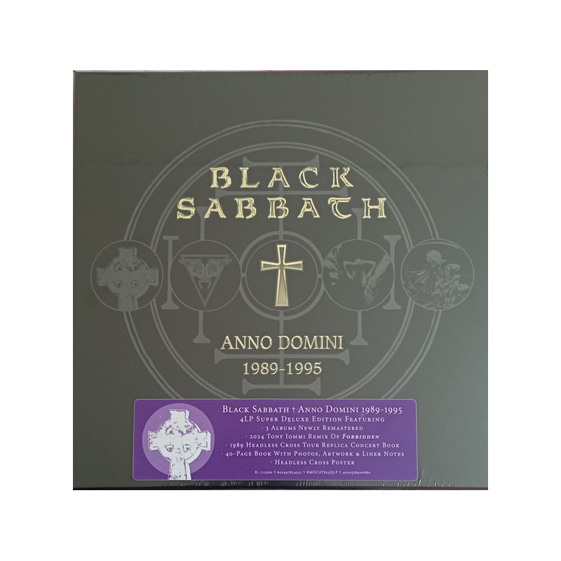 Black Sabbath – Anno Domini 1989–1995 4LP BOX Black Sabbath – Anno Domini 1989–1995 4LP BOX
