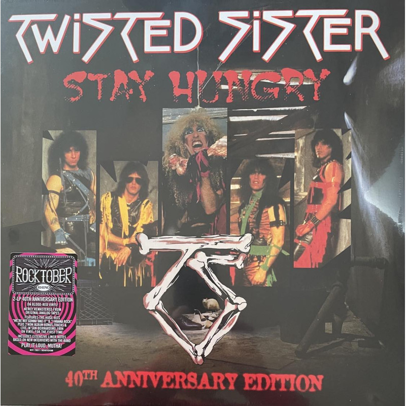 Twisted Sister – Stay Hungry 2LP - Coloured