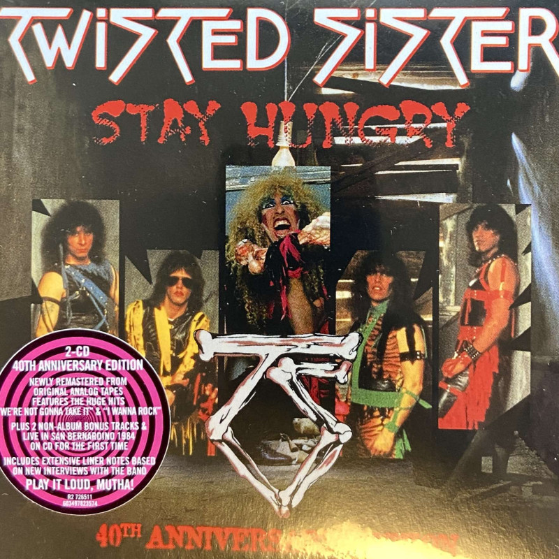 Twisted Sister – Stay Hungry  CD