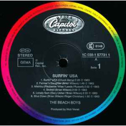 The Beach Boys ‎– Surfin' USA