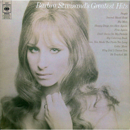 Barbra Streisand – Barbra Streisand's Greatest Hits