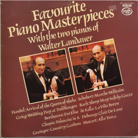 Walter Landauer – Favourite Piano Masterpieces With The Two Pianos Of Walter