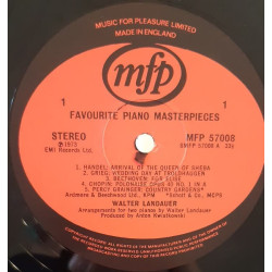 Walter Landauer – Favourite Piano Masterpieces With The Two Pianos Of Walter