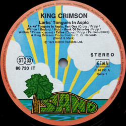 King Crimson – Larks' Tongues In Aspic