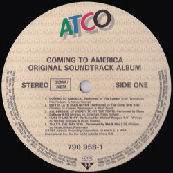 Various – Der Prinz Aus Zamunda / Coming To America (Original Soundtrack Album)