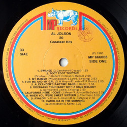 Al Jolson – The Very Best Of Al Jolson