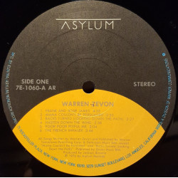 Warren Zevon – Warren Zevon