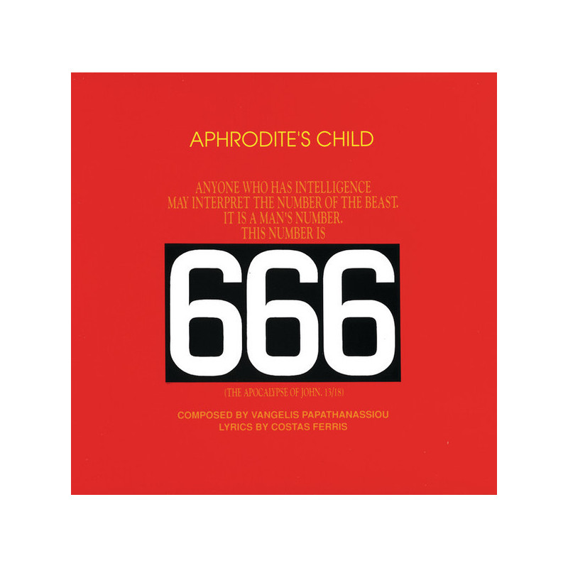 Aphrodite's Child – 666 (The Apocalypse Of John 13/18) 2LP Aphrodite's Child – 666 (The Apocalypse Of John 13/18) 2LP
