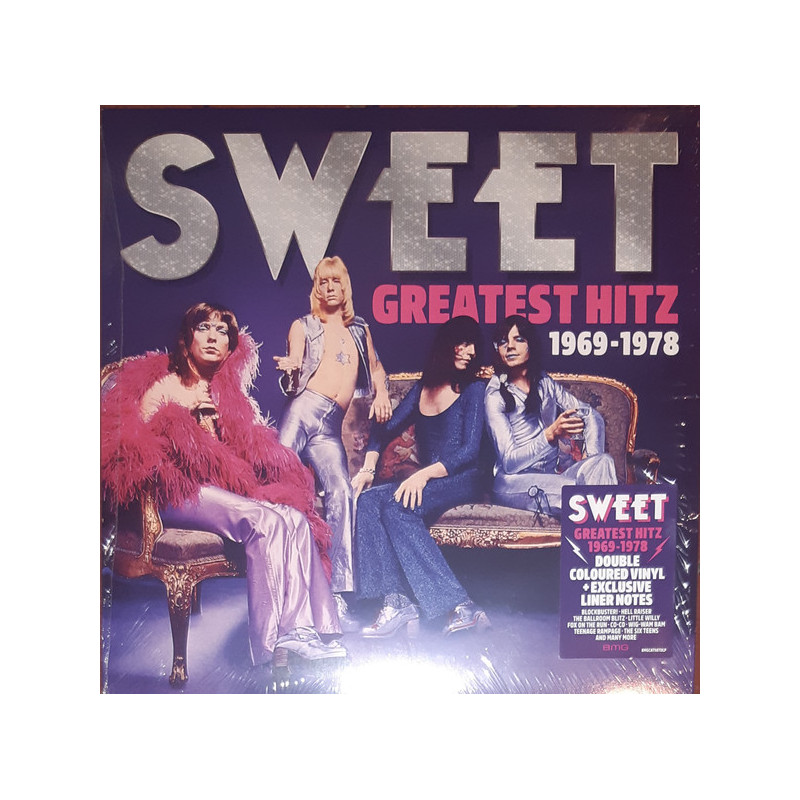 Sweet – Greatest Hitz 1969-1978 2LP Coloured Sweet – Greatest Hitz 1969-1978 2LP Coloured
