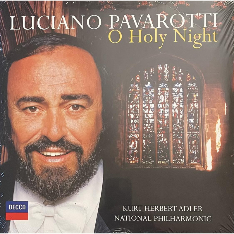 Luciano Pavarotti, National Philharmonic, Kurt Herbert Adler – O Holy Night  2LP