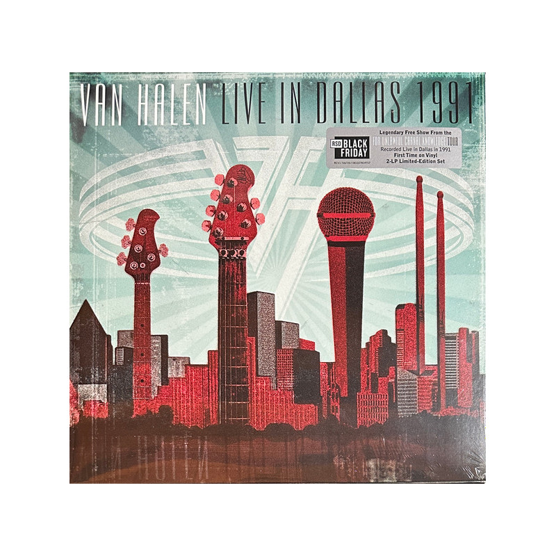 Van Halen – Live In Dallas 1991 2LP - Coloured RSD 2024 Van Halen – Live In Dallas 1991 2LP - Coloured RSD 2024
