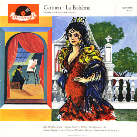 Rita Streich, Antonie Fahberg, Ira Malaniuk, Sándor Kónya, Eberhard Waechter, Benno Kusche – Carmen ∙ La Bohème