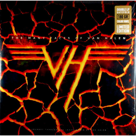 Various – The Many Faces Of Van Halen 2LP - coloured