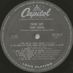 Frank Sinatra ‎– Swing Easy! And Songs For Young Lovers