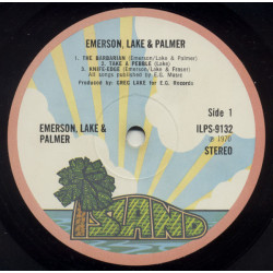 Emerson, Lake & Palmer ‎– Emerson, Lake & Palmer