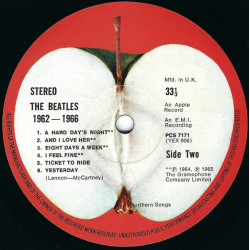The Beatles ‎– 1962-1966 2 LP