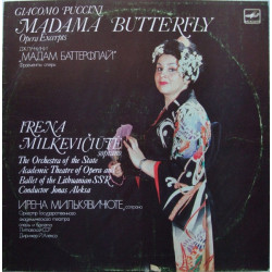 Giacomo Puccini - Irena Milkevičiūtė, Conductor Jonas Aleksa – Madama Butterfly (Opera Excerpts)