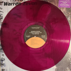 Warren Zevon – A Quiet Normal Life: The Best Of Warren Zevon - Coloured