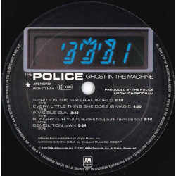 The Police ‎– Ghost In The Machine