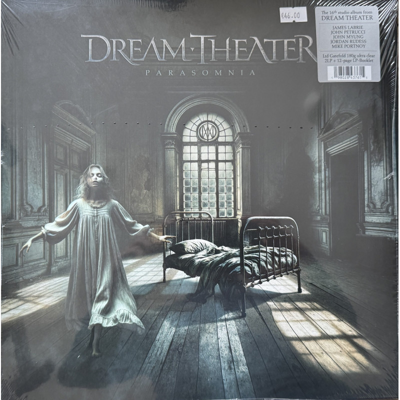 Dream Theater - Parasomnia - Clear Vinyl 2LP Dream Theater - Parasomnia - Clear Vinyl 2LP