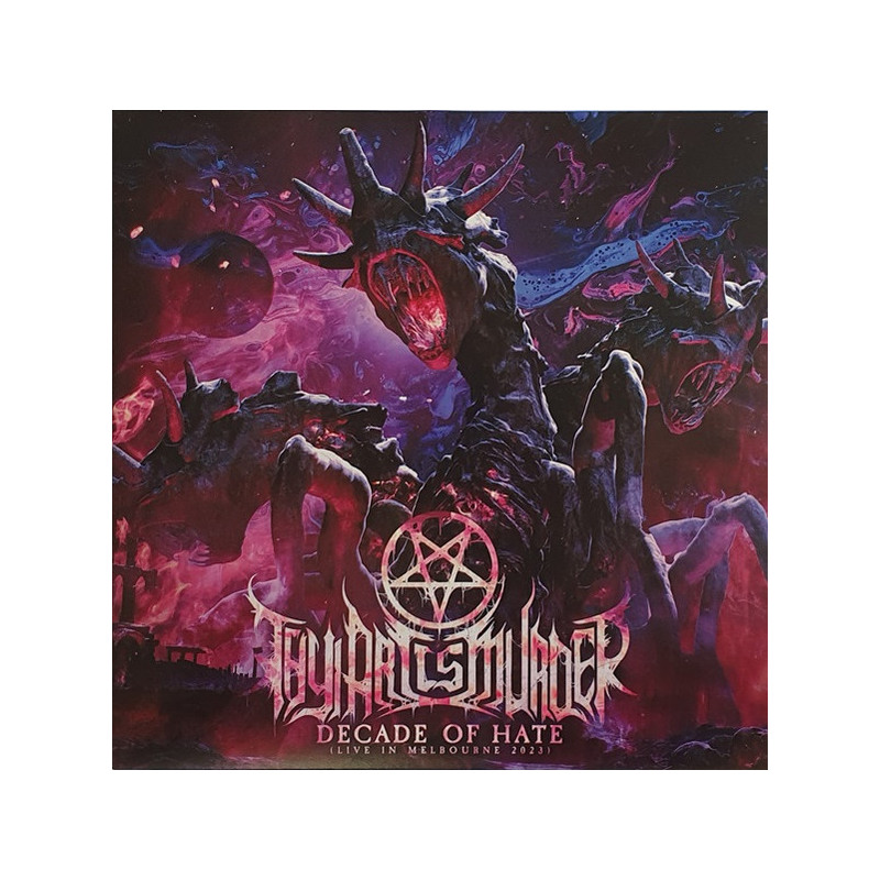 Thy Art Is Murder – Decade Of Hate (Live In Melbourne 2023) 2LP - Coloured Thy Art Is Murder – Decade Of Hate (Live In Melbourne 2023) 2LP - Coloured