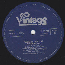 Chuck Berry – Back In The USA