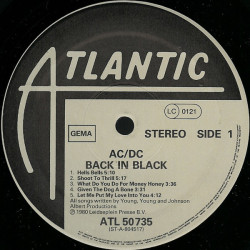 AC/DC – Back In Black