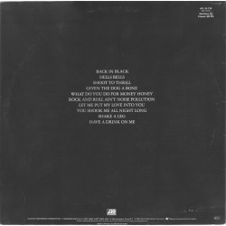 AC/DC – Back In Black