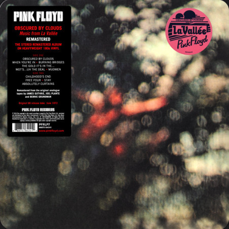 Pink Floyd ‎– Obscured By Clouds (Music From La Vallée)