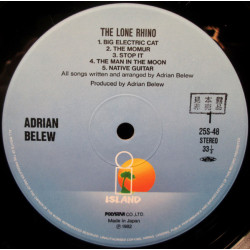 Adrian Belew ‎– Lone Rhino