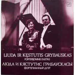 Liuda Ir Kęstutis Grybauskas – Fortepijoninis Duetas