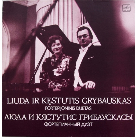 Liuda Ir Kęstutis Grybauskas – Fortepijoninis Duetas