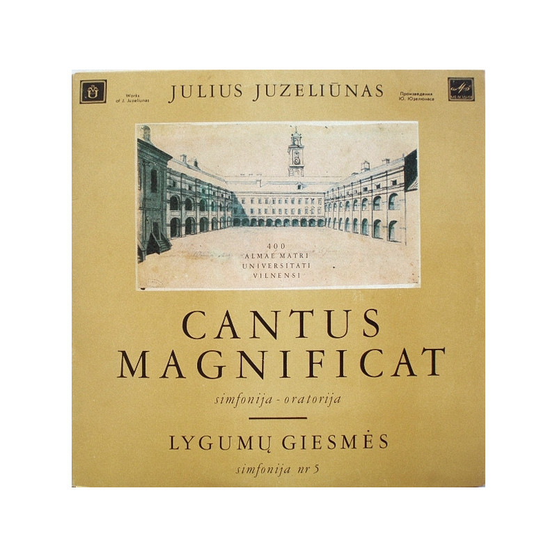 Julius Juzeliūnas – Cantus Magnificat / Lygumų Giesmės 2LP Julius Juzeliūnas – Cantus Magnificat / Lygumų Giesmės 2LP