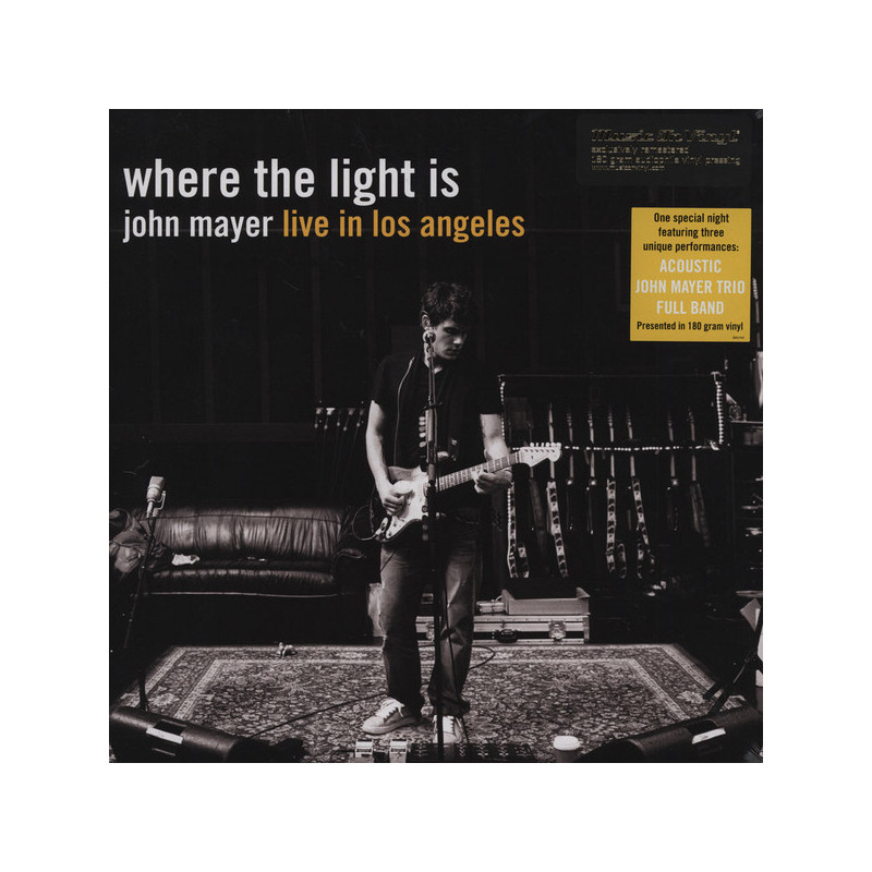 John Mayer – Where The Light Is: John Mayer Live In Los Angeles 4LP Box Set John Mayer – Where The Light Is: John Mayer Live In Los Angeles 4LP Box Set
