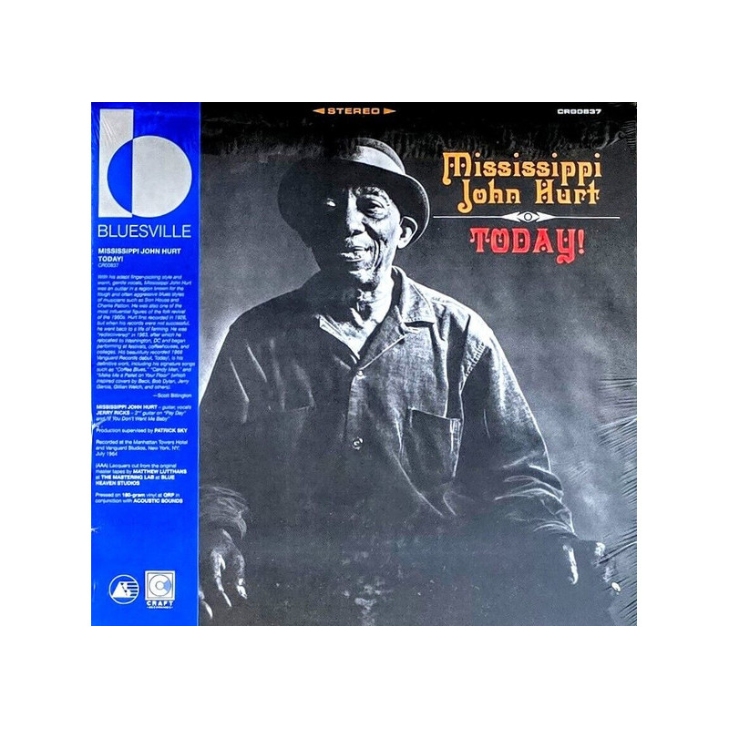 Mississippi John Hurt – Today! Mississippi John Hurt – Today!