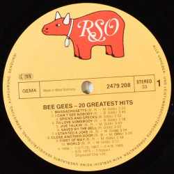Bee Gees ‎– 20 Greatest Hits