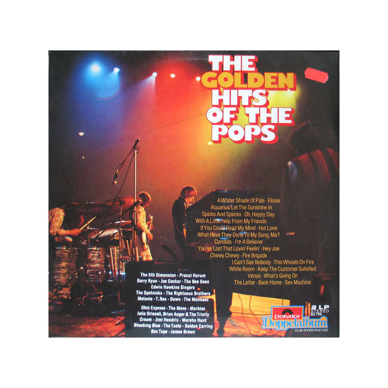 Various – The Golden Hits Of The Pops 2LP Various – The Golden Hits Of The Pops 2LP