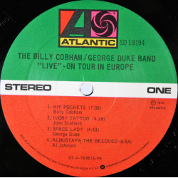 The Billy Cobham / George Duke Band – "Live" On Tour In Europe