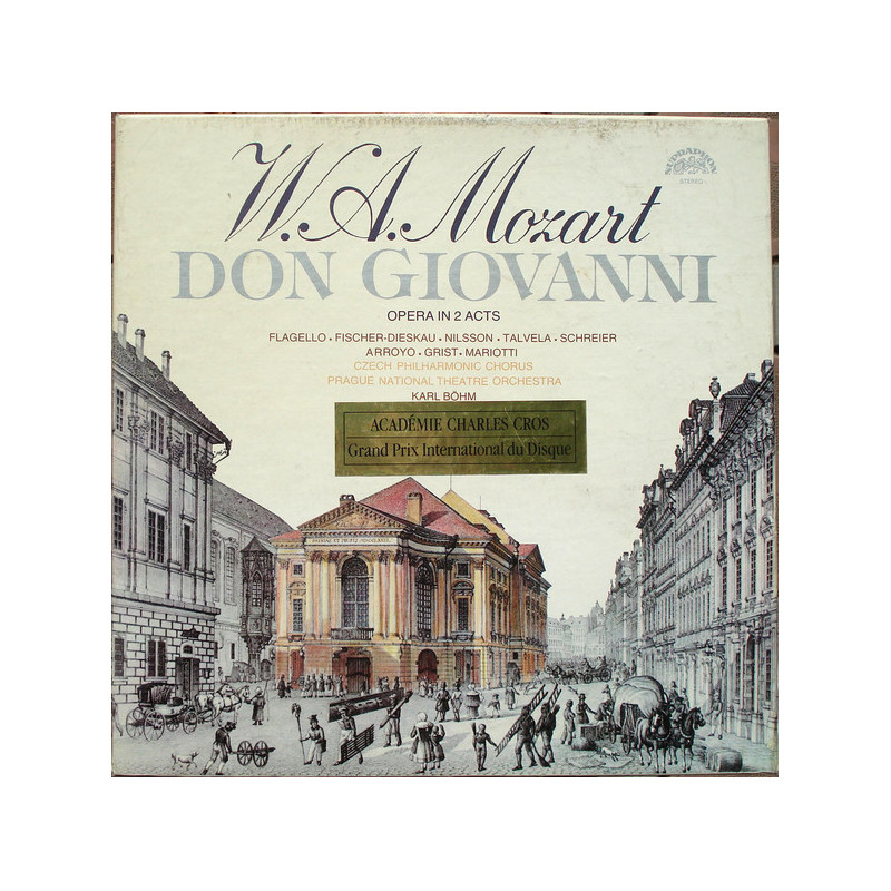 W. A. Mozart - Czech Philharmonic Chorus, Prague National Theatre Orchestra, Karl Böhm – Don Giovanni 4LP Box W. A. Mozart - Czech Philharmonic Chorus, Prague National Theatre Orchestra, Karl Böhm – Don Giovanni 4LP Box