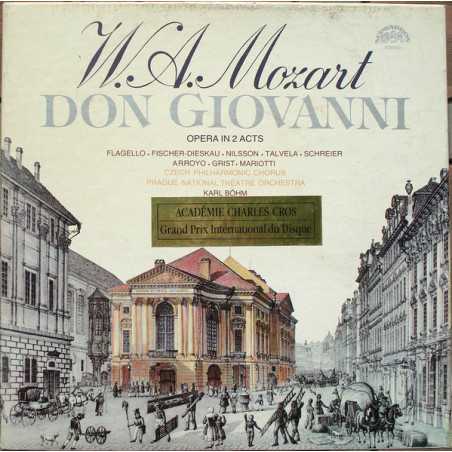 W. A. Mozart - Czech Philharmonic Chorus, Prague National Theatre Orchestra, Karl Böhm – Don Giovanni 4LP Box