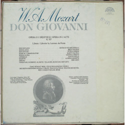 W. A. Mozart - Czech Philharmonic Chorus, Prague National Theatre Orchestra, Karl Böhm – Don Giovanni 4LP Box