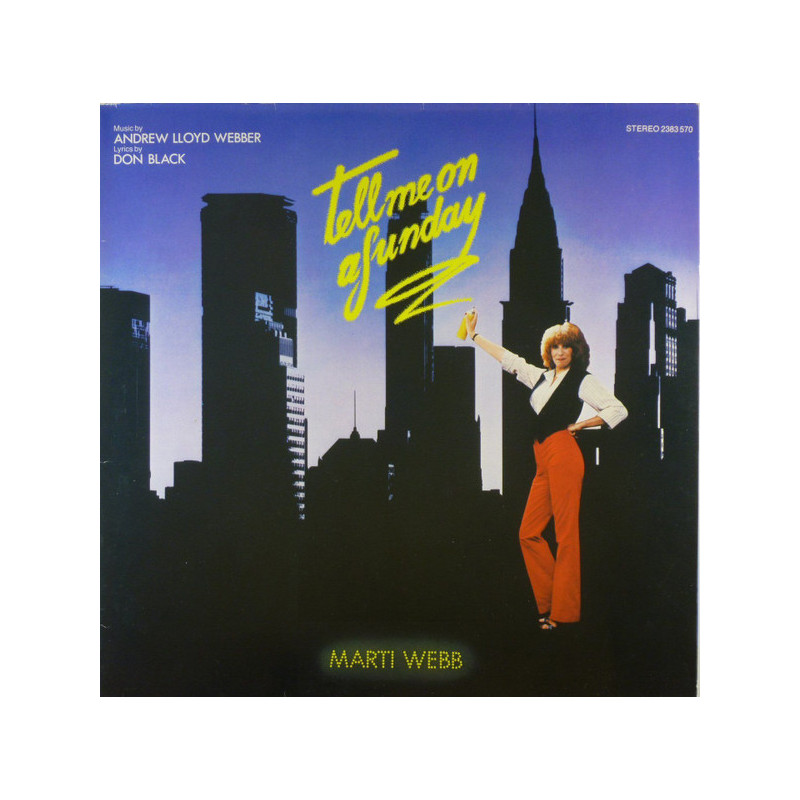Marti Webb – Tell Me On A Sunday Marti Webb – Tell Me On A Sunday