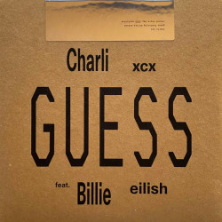 Charli XCX Feat. Billie Eilish – Guess 7' 45 RPM singlas  - Record Store Day 2025