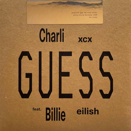 Charli XCX Feat. Billie Eilish – Guess 7' 45 RPM singlas  - Record Store Day 2025