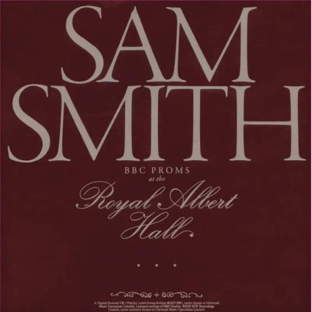 Sam Smith – BBC Proms At The Royal Albert Hall 2LP - RSD 2025