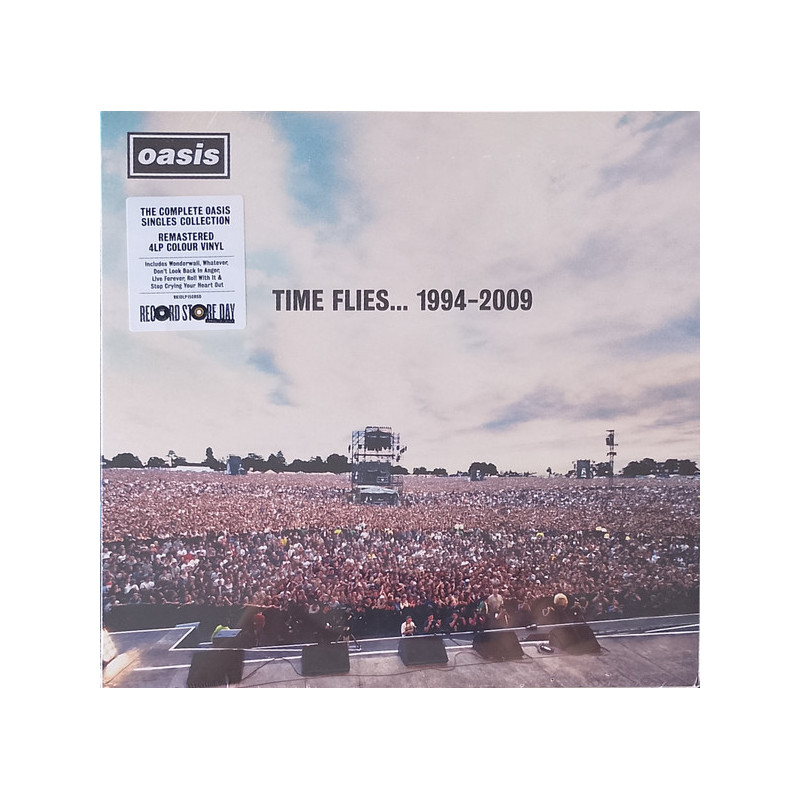 Oasis – Time Flies... 1994-2009 4LP BOX - Coloured - RSD 2025 Oasis – Time Flies... 1994-2009 4LP BOX - Coloured - RSD 2025