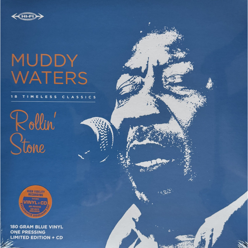 Muddy Waters  – Rollin' Stone/ 18 Timeless Classics LP + CD - RSD 2025