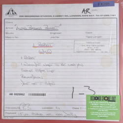 The Alan Parsons Project – I Robot “Work In Progress” - Coloured - Record Store Day 2025