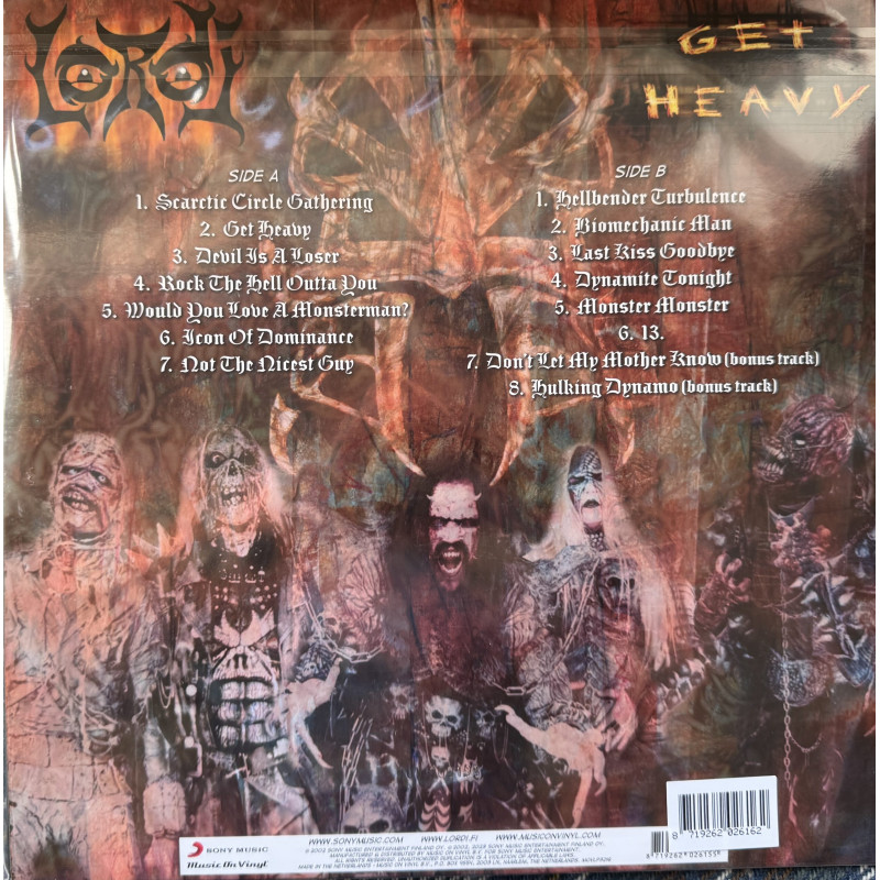Lordi – Get Heavy - Coloured
